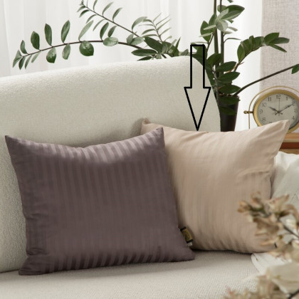 Damašková obliečka 40x40 cm VERA bežová